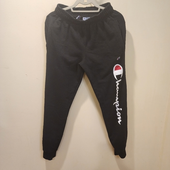 CHAMPION Boys black sweatpants size S - Picture 7 of 11